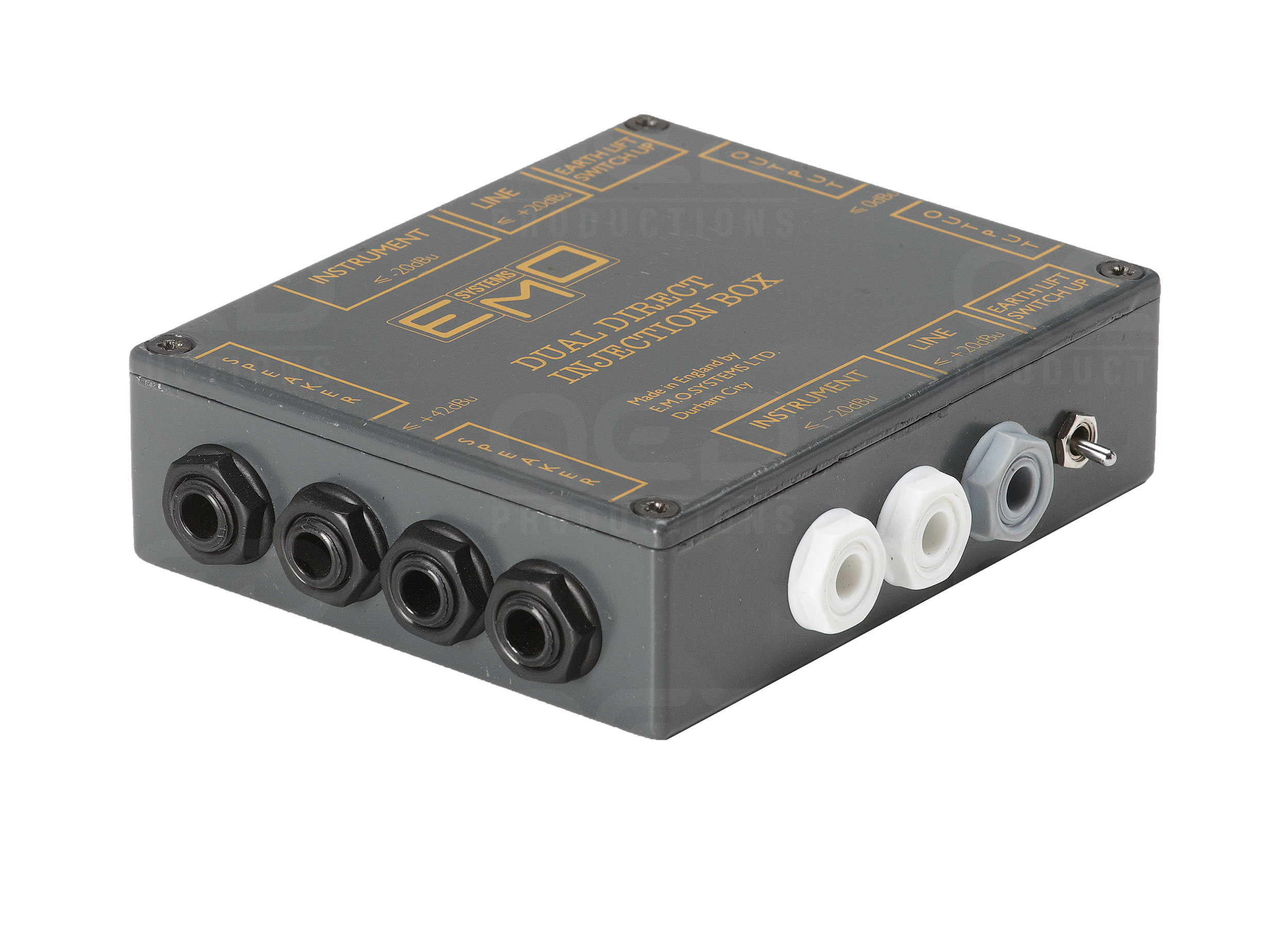 QED Productions Equipment EMO Dual DI Box