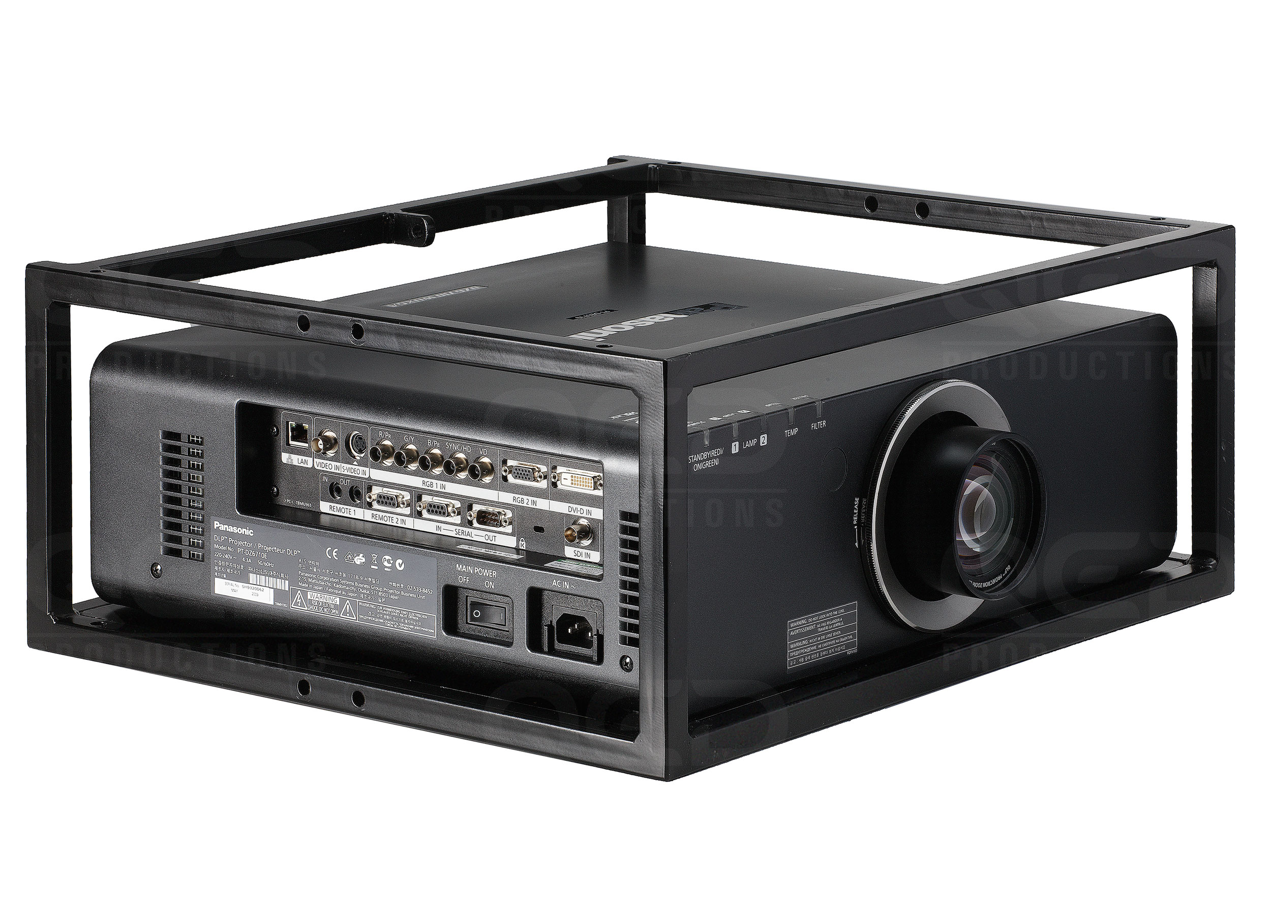 QED Productions | Equipment | Panasonic PT-DZ6710E
