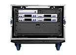 QED wireless microphone receiver rack