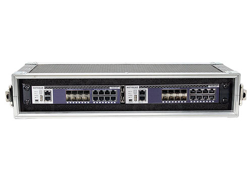 NETGEAR M4300-8x8F rack