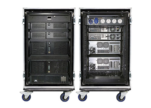 QED 8K Infinity server rack